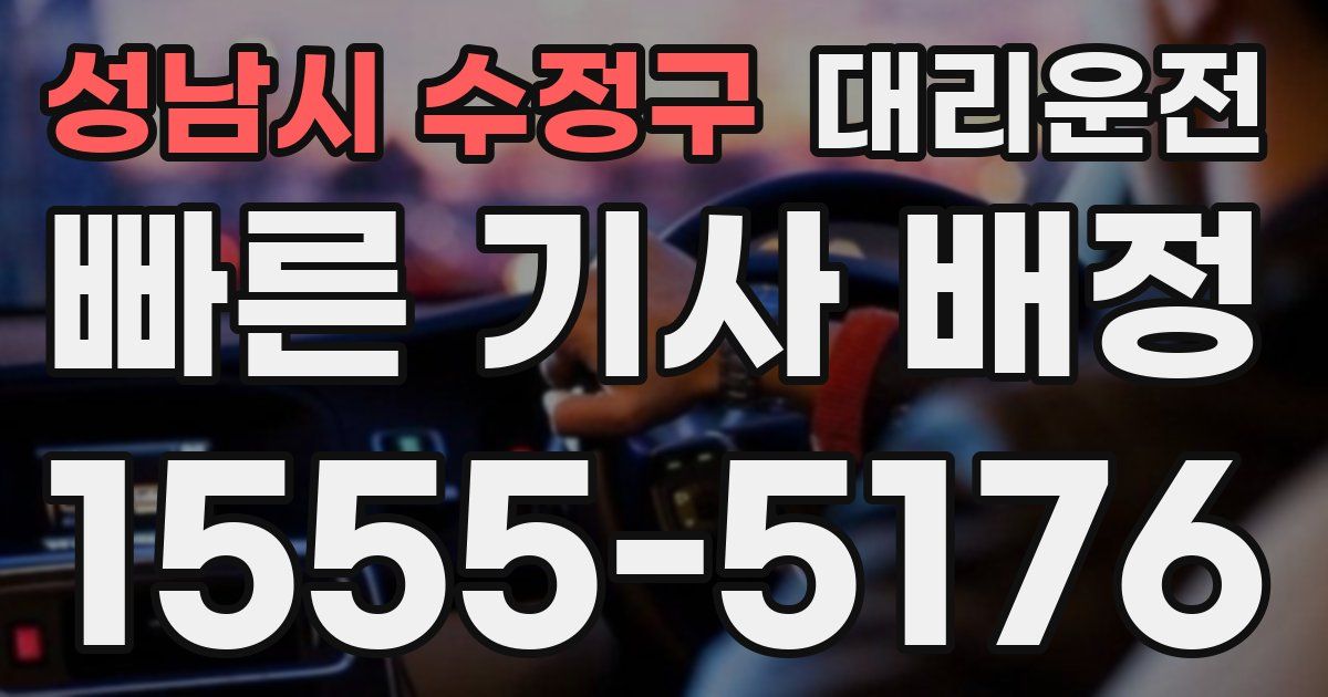 일일대리기사
