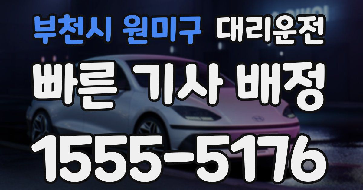 일일대리기사