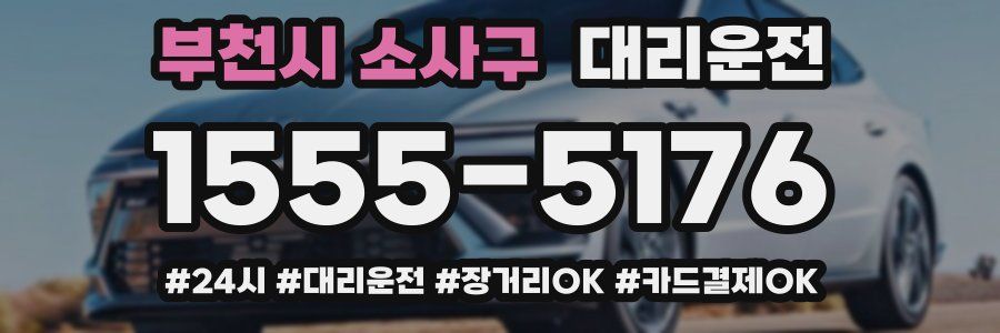 부천시 소사구 대리운전