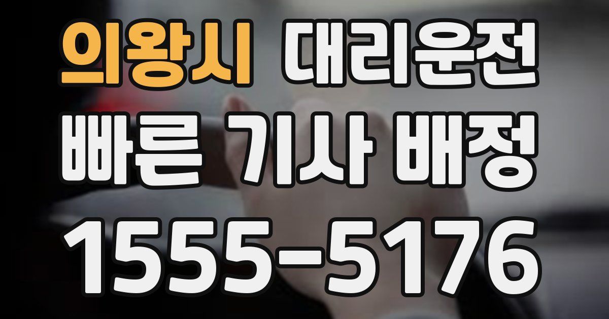 일일대리기사