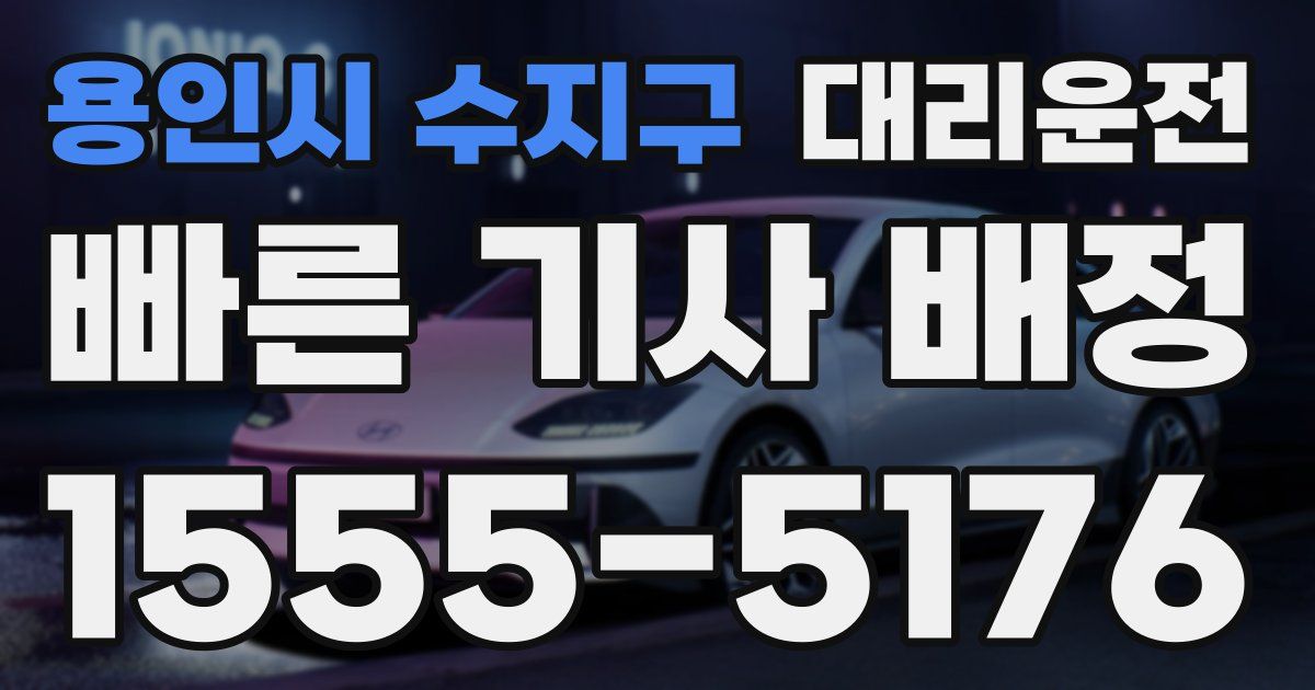 일일대리기사