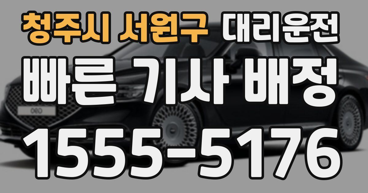 일일대리기사