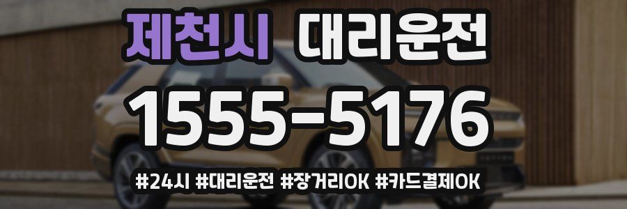 제천시 대리운전