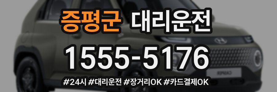증평군 대리운전