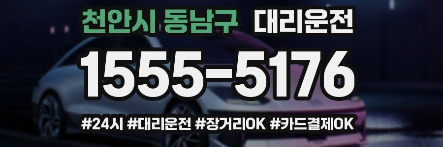 천안시 동남구 대리운전