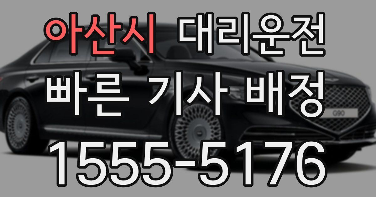 일일대리기사