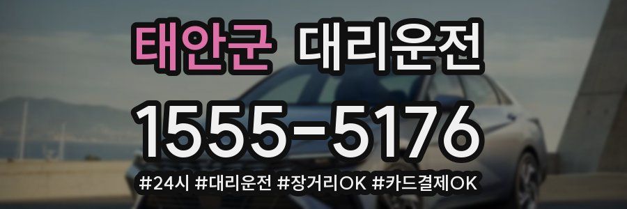 태안군 대리운전