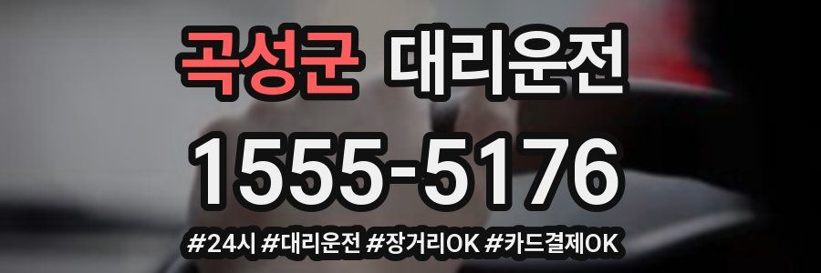 곡성군 대리운전