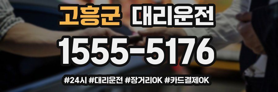 고흥군 대리운전