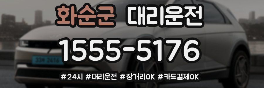 화순군 대리운전