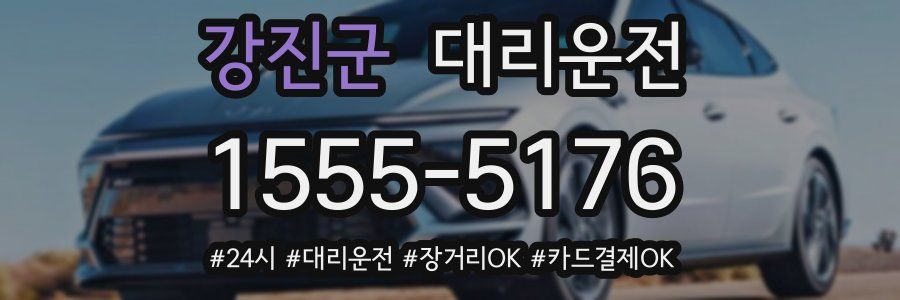 강진군 대리운전