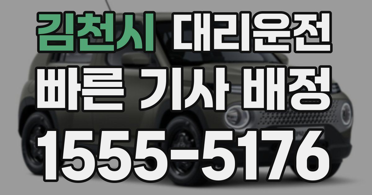 일일대리기사