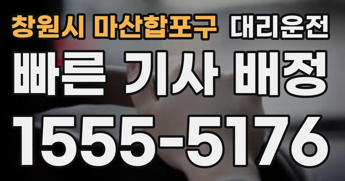 일일대리기사