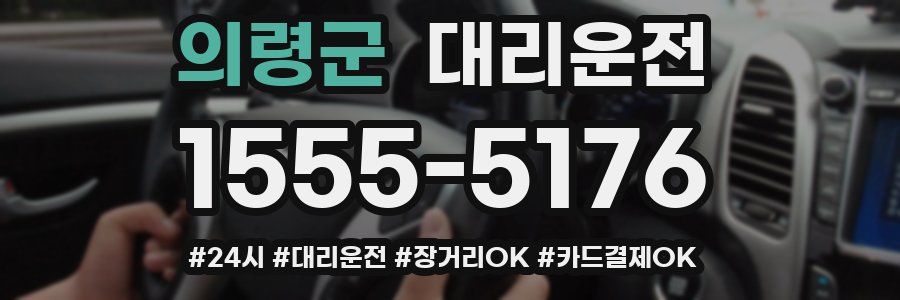 의령군 대리운전