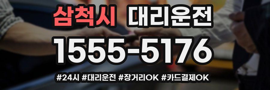 삼척시 대리운전