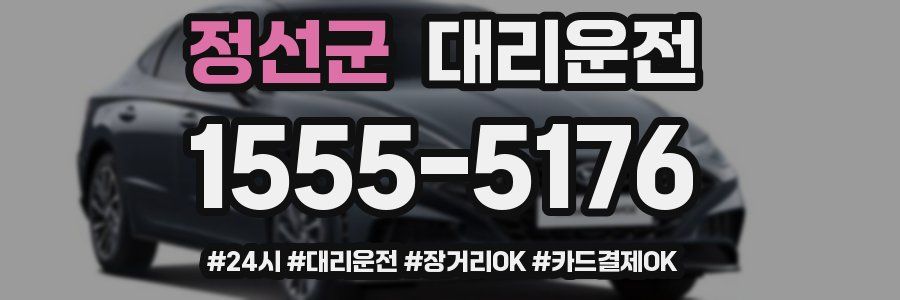 정선군 대리운전