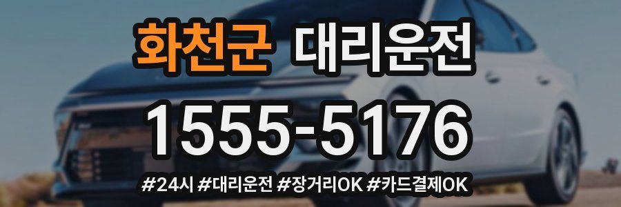 화천군 대리운전