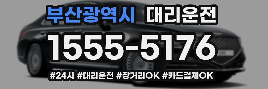 부산광역시 대리운전
