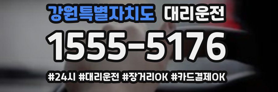 강원특별자치도 대리운전