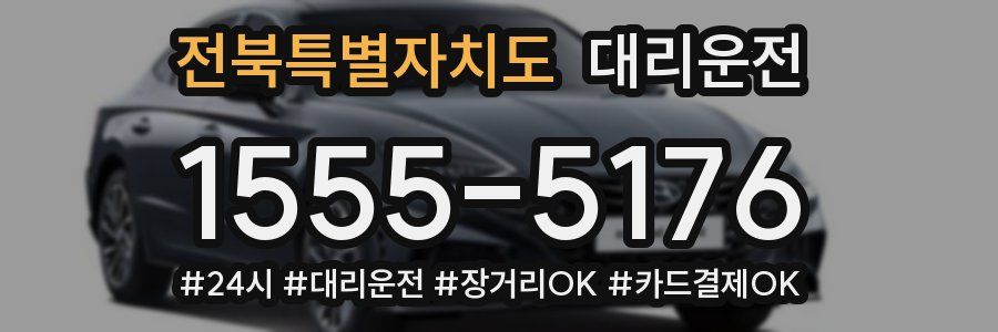 전북특별자치도 대리운전