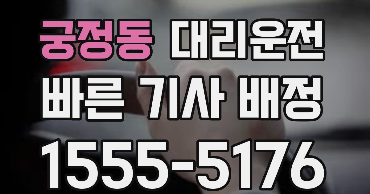 일일대리기사