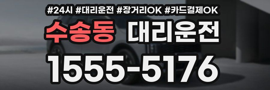 수송동 대리운전