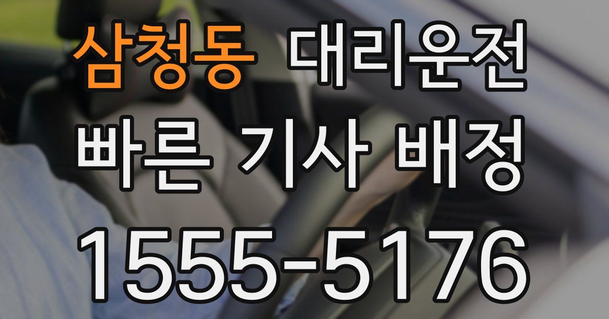 일일대리기사