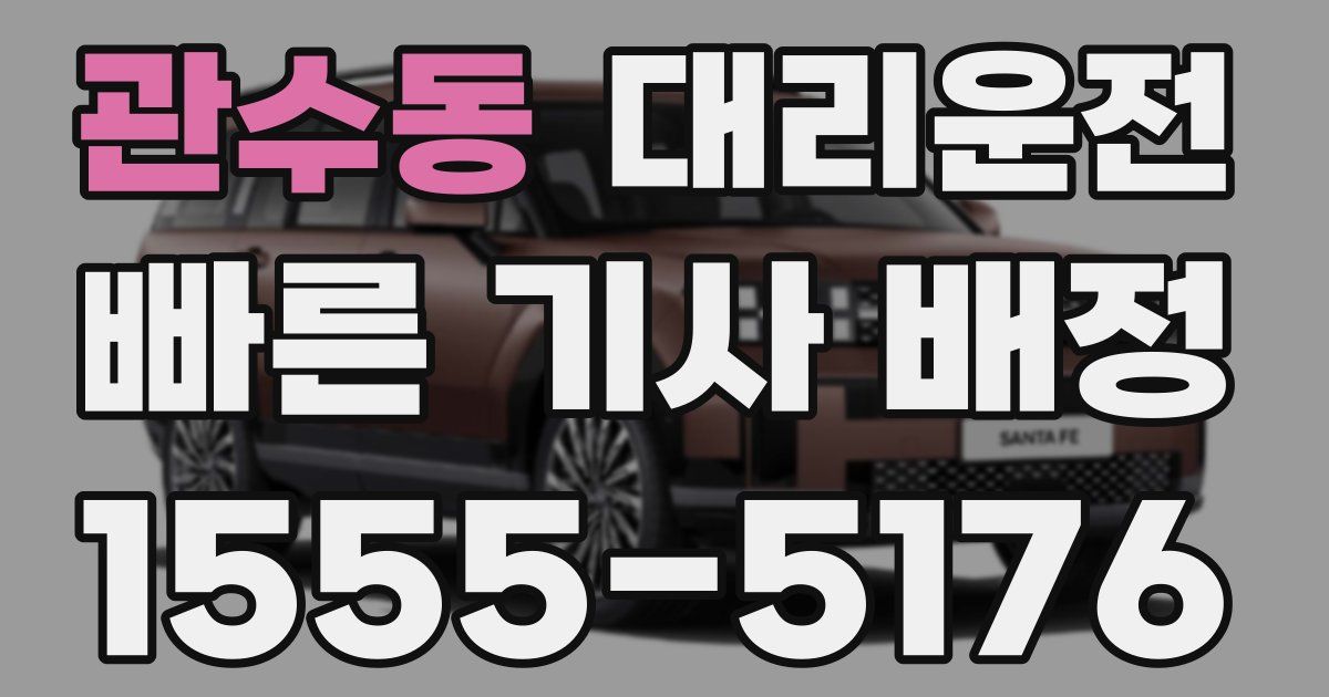 일일대리기사