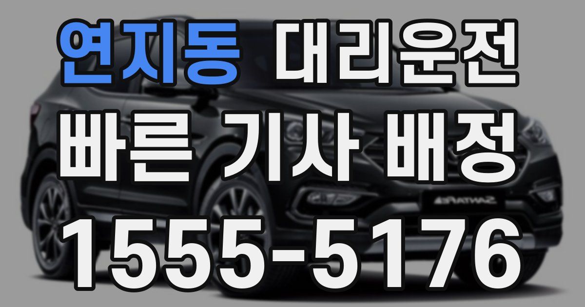 일일대리기사