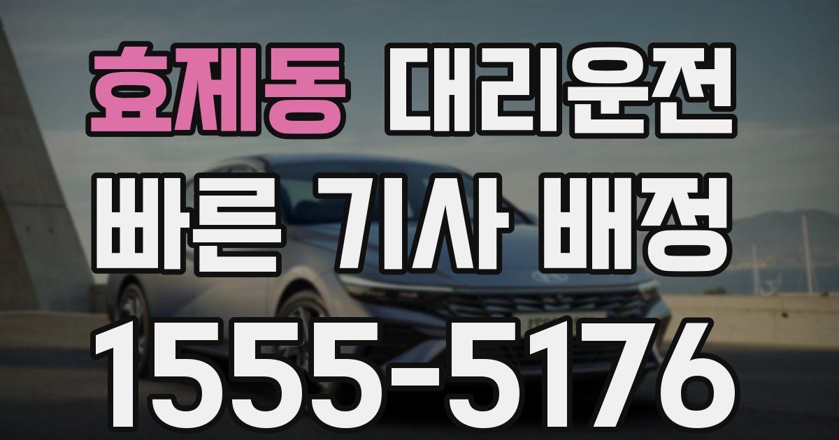 일일대리기사