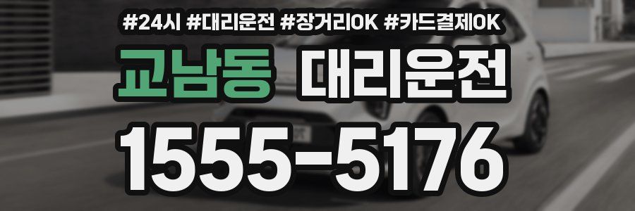 교남동 대리운전