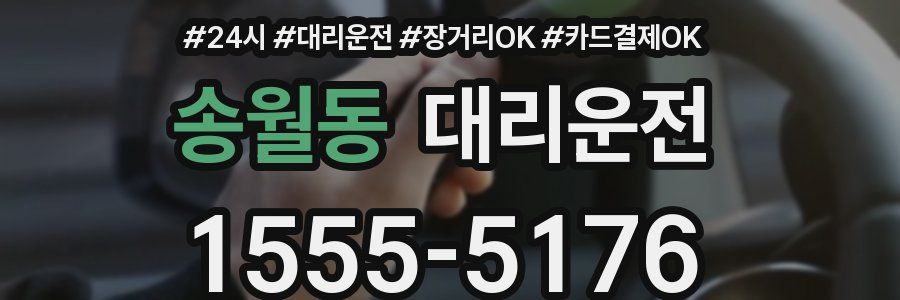 송월동 대리운전