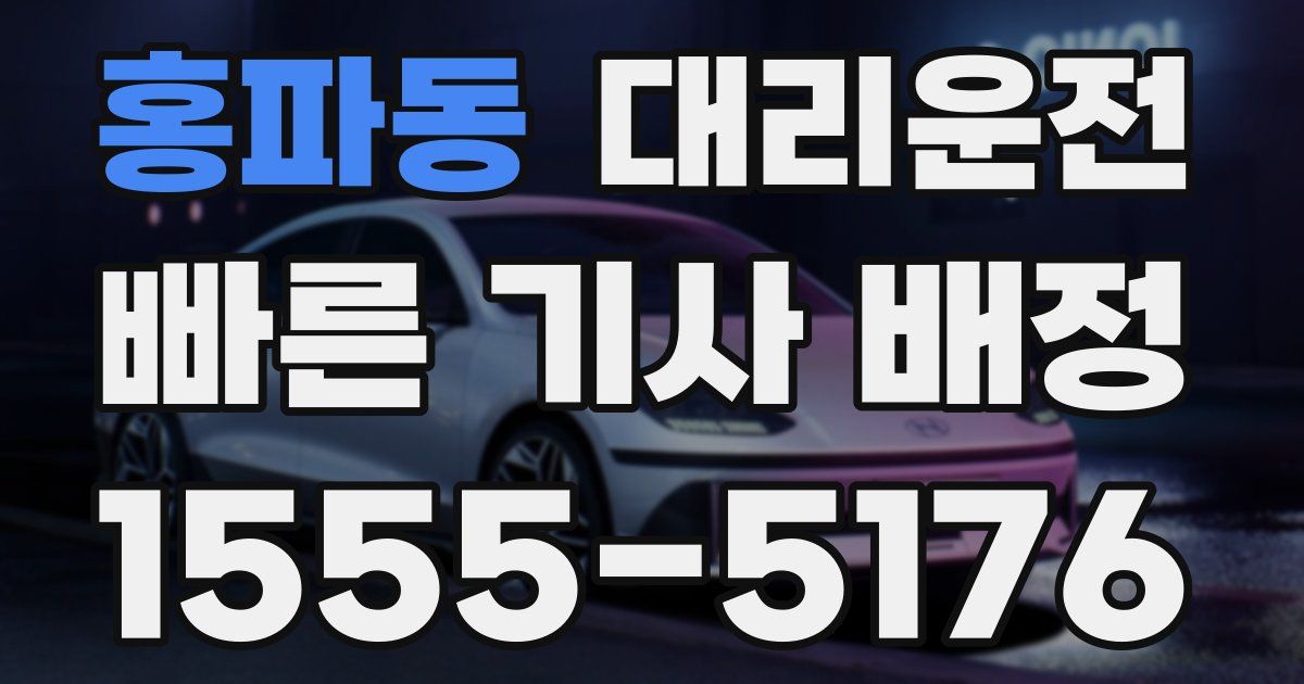 일일대리기사