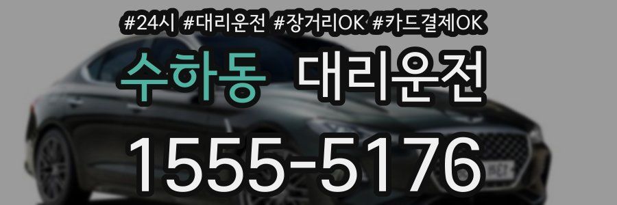 수하동 대리운전