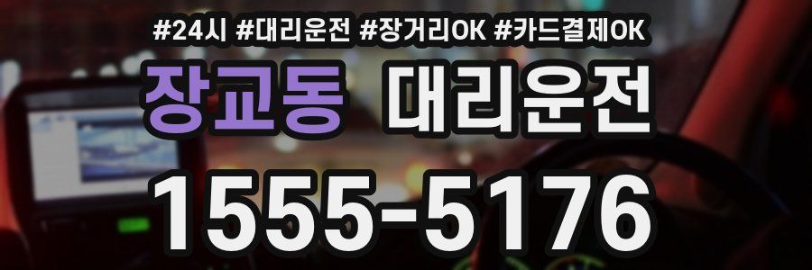 장교동 대리운전