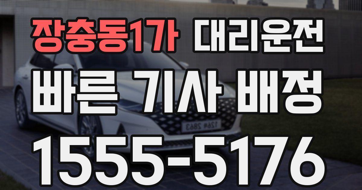일일대리기사