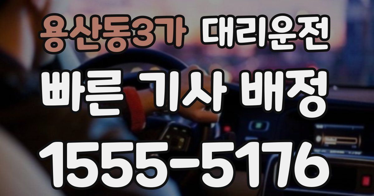 일일대리기사