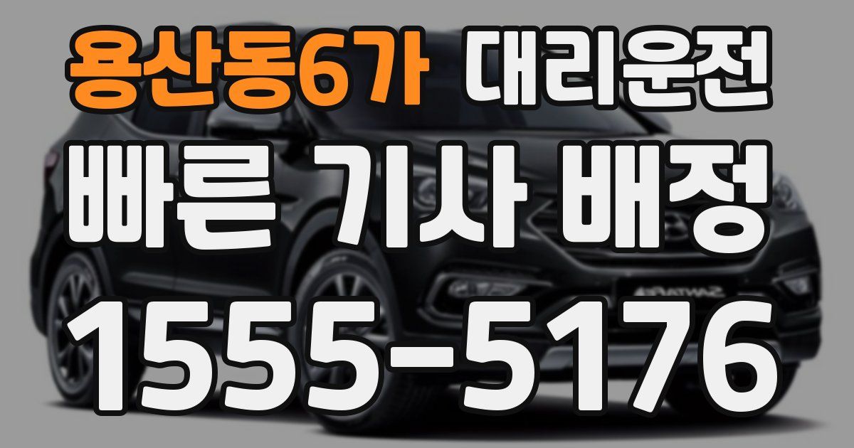 일일대리기사