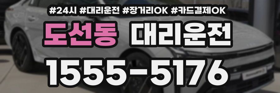 도선동 대리운전