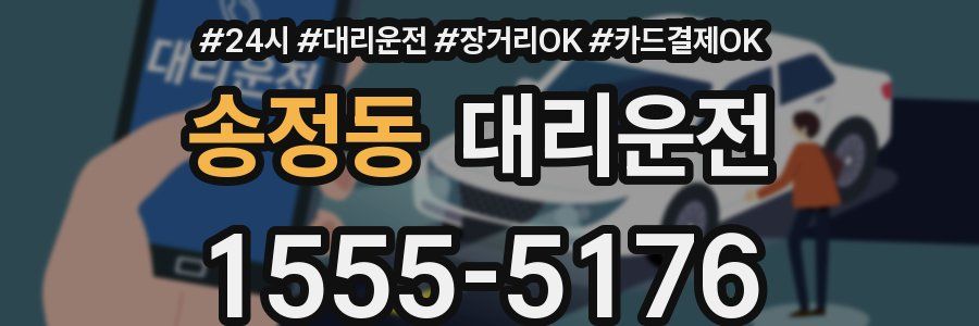 송정동 대리운전