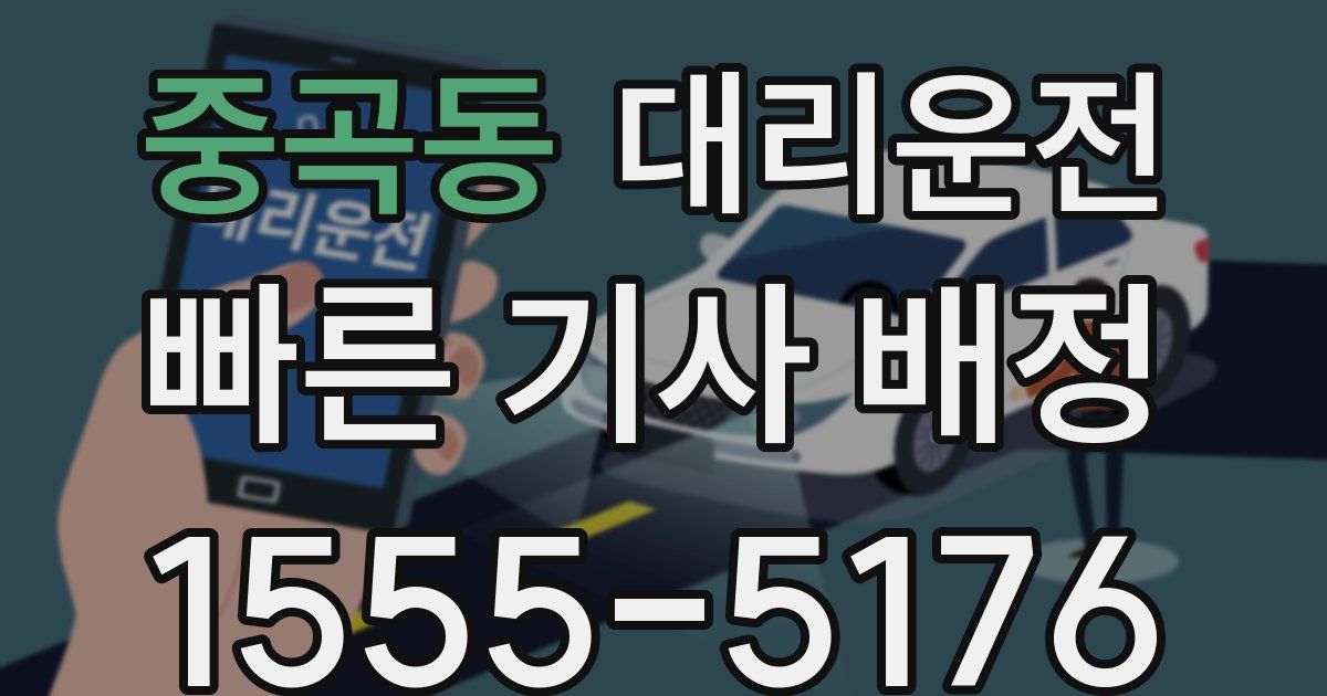 일일대리기사
