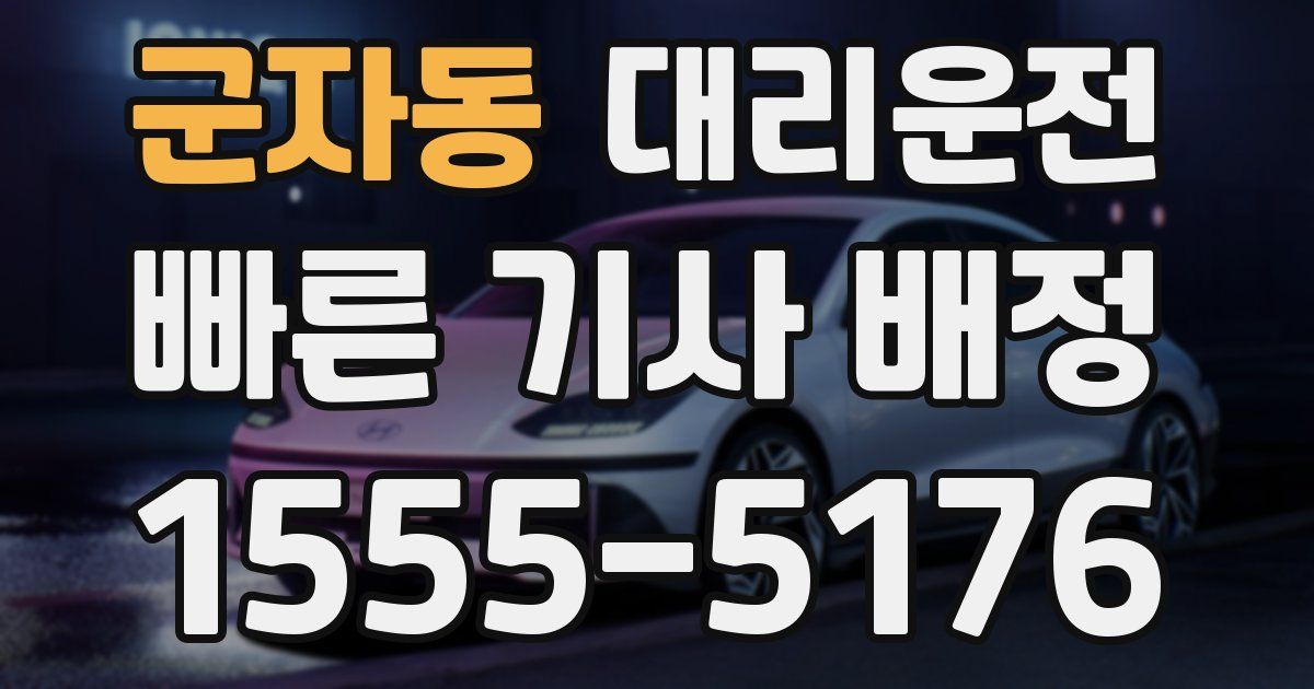 일일대리기사