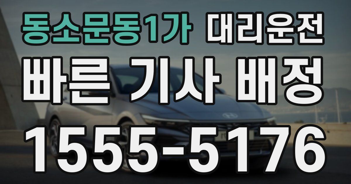일일대리기사
