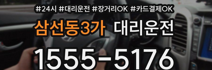 삼선동3가 대리운전