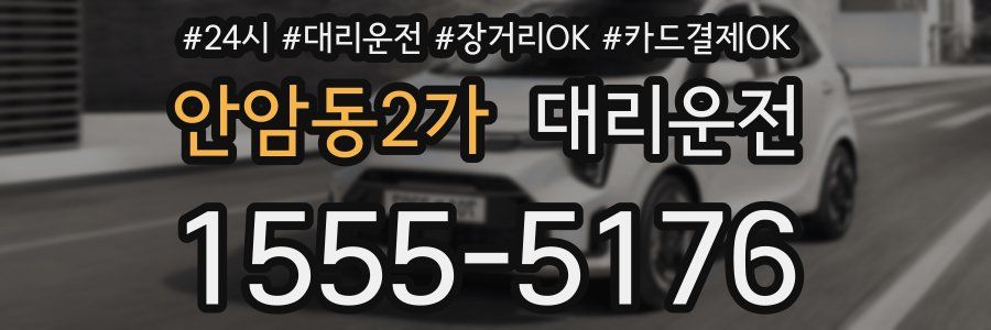 안암동2가 대리운전