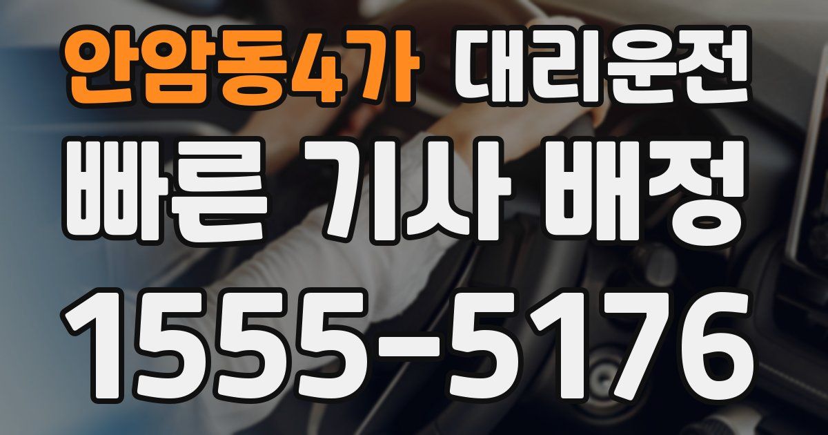 일일대리기사