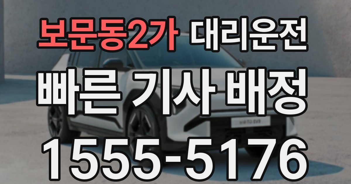 일일대리기사