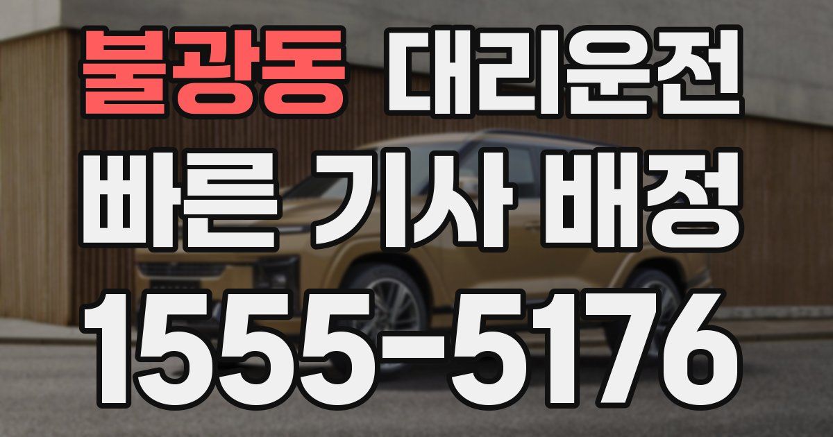 일일대리기사