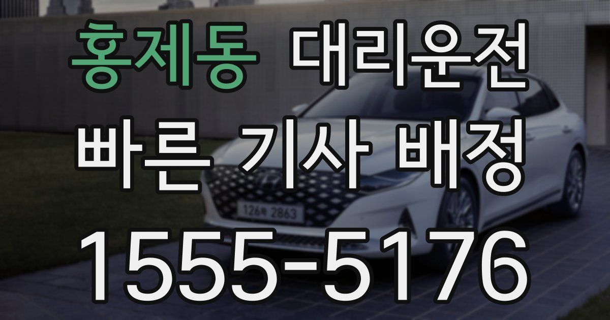 일일대리기사