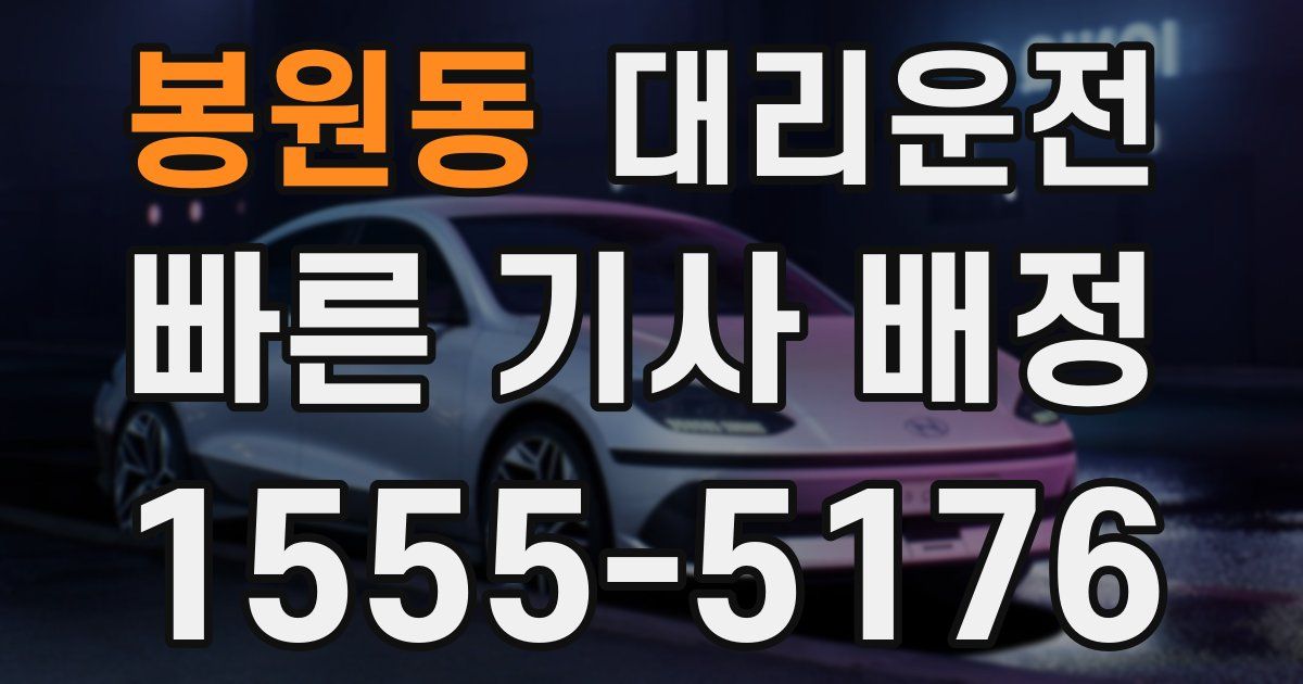 일일대리기사
